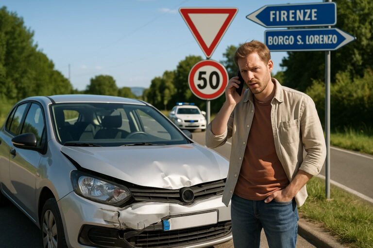 Car accident (AI generated image)