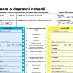 A traffic accident report