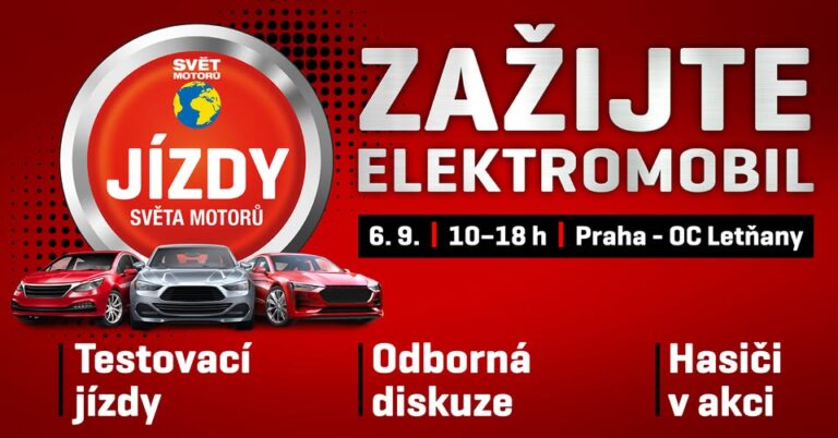 Jízdy Světa motorů: Zažijte elektromobil (2025)